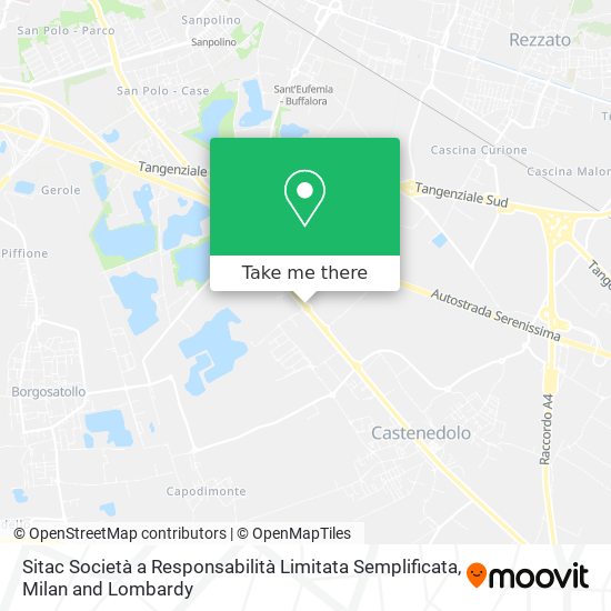 Sitac Società a Responsabilità Limitata Semplificata map