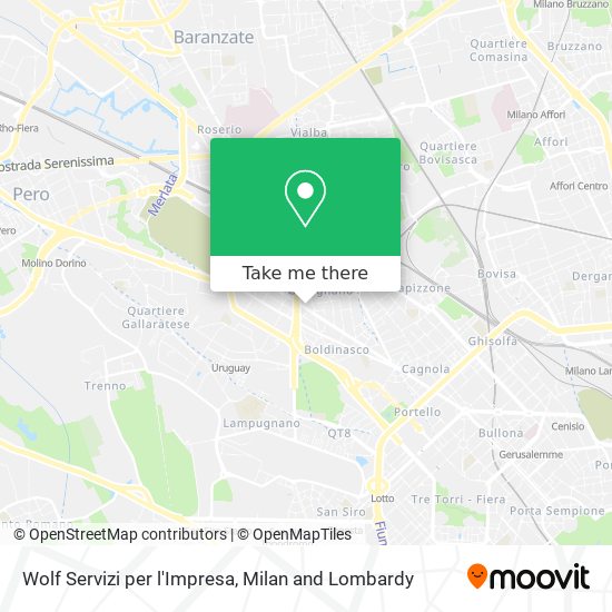 Wolf Servizi per l'Impresa map