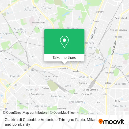 Giatrim di Giacobbe Antonio e Trimigno Fabio map