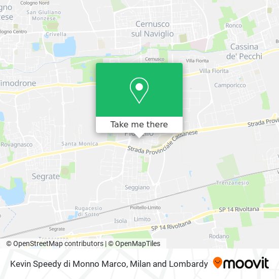 Kevin Speedy di Monno Marco map