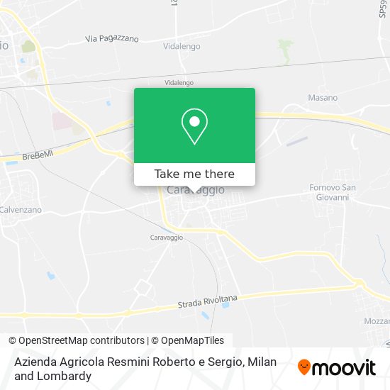 Azienda Agricola Resmini Roberto e Sergio map