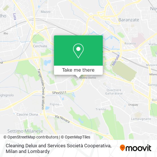 Cleaning Delux and Services Società Cooperativa map