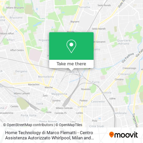 Home Technology di Marco Flematti - Centro Assistenza Autorizzato Whirlpool map