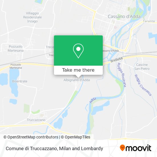 Comune di Truccazzano map