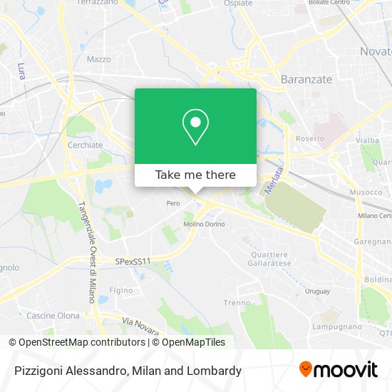 Pizzigoni Alessandro map