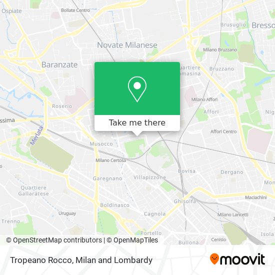 Tropeano Rocco map