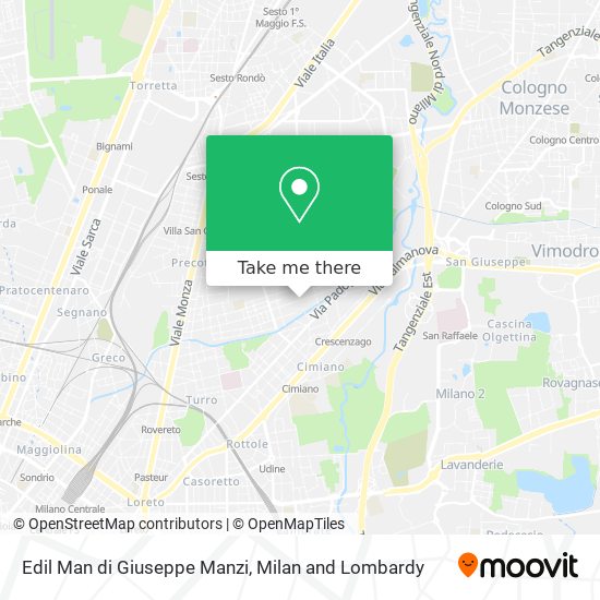 Edil Man di Giuseppe Manzi map