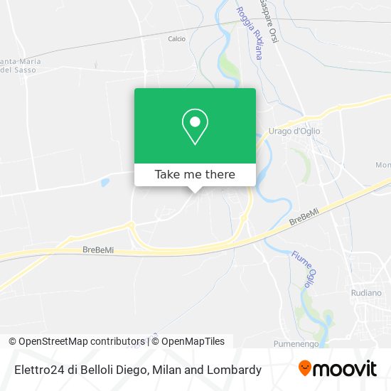 Elettro24 di Belloli Diego map