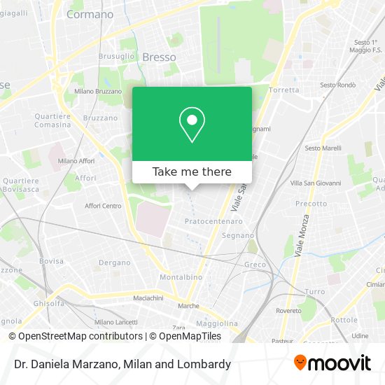 Dr. Daniela Marzano map