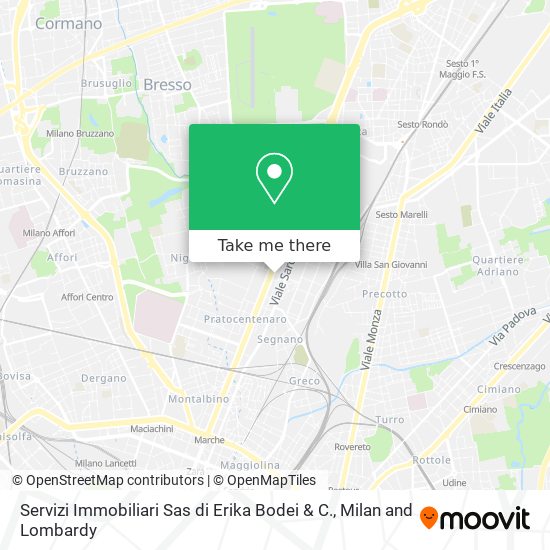 Servizi Immobiliari Sas di Erika Bodei & C. map