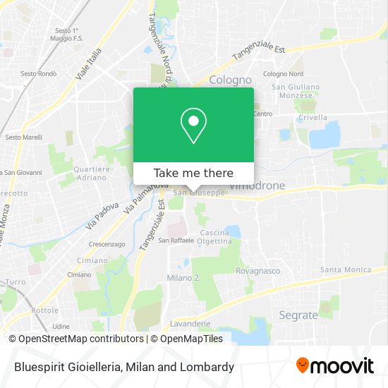 Bluespirit Gioielleria map