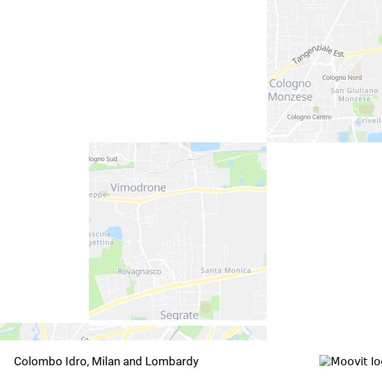 Colombo Idro map