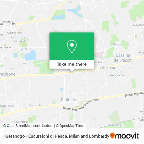 Getandgo - Escursioni di Pesca map