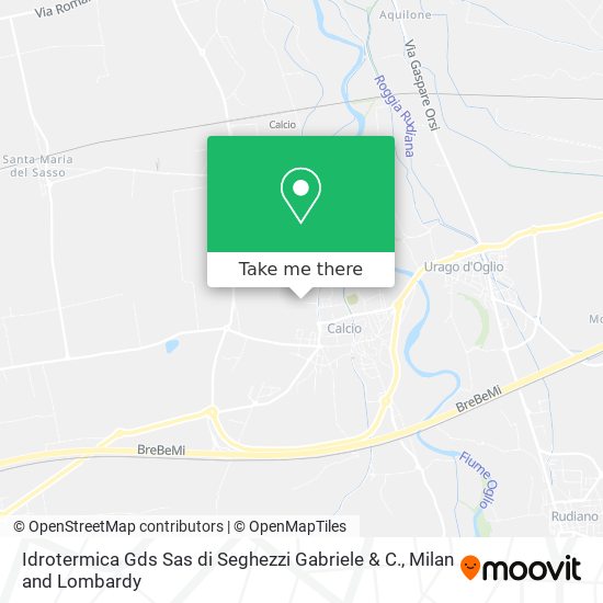 Idrotermica Gds Sas di Seghezzi Gabriele & C. map