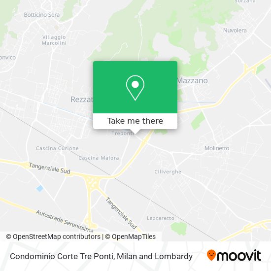 Condominio Corte Tre Ponti map