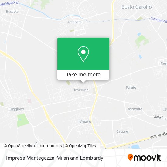 Impresa Mantegazza map