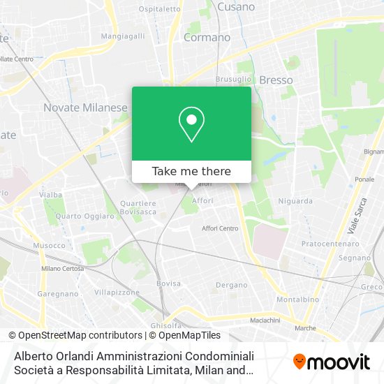 Alberto Orlandi Amministrazioni Condominiali Società a Responsabilità Limitata map