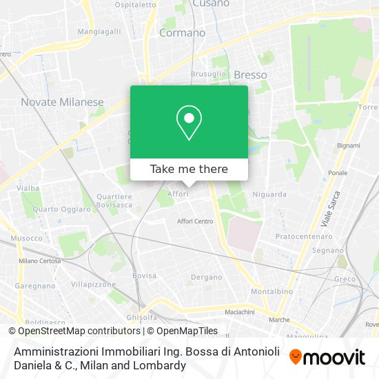 Amministrazioni Immobiliari Ing. Bossa di Antonioli Daniela & C. map