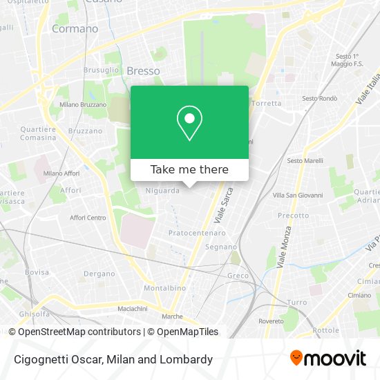Cigognetti Oscar map