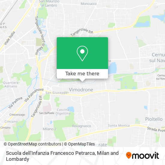 Scuola dell'Infanzia Francesco Petrarca map