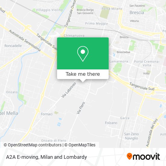 A2A E-moving map