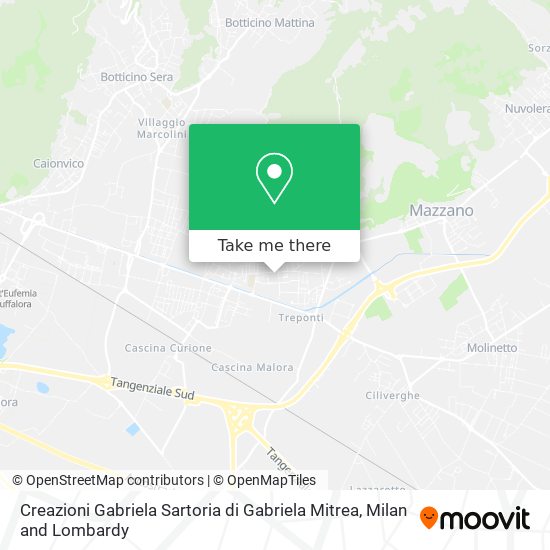 Creazioni Gabriela Sartoria di Gabriela Mitrea map