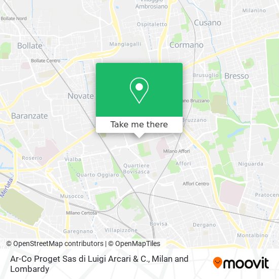 Ar-Co Proget Sas di Luigi Arcari & C. map