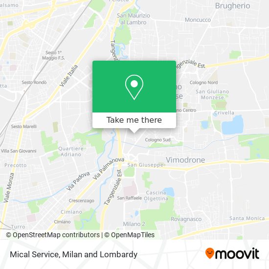 Mical Service map