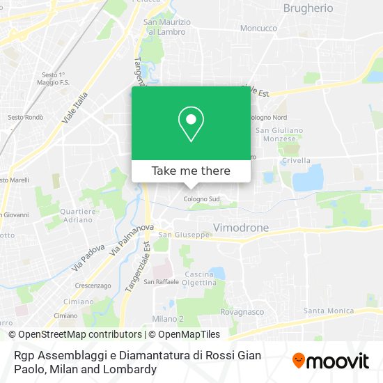 Rgp Assemblaggi e Diamantatura di Rossi Gian Paolo map