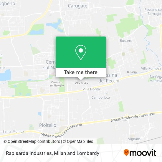 Rapisarda Industries map