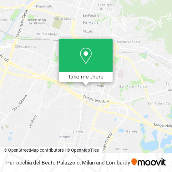 Parrocchia del Beato Palazzolo map