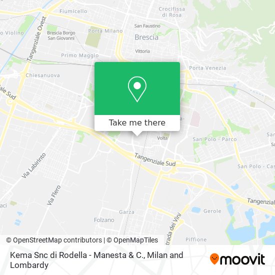 Kema Snc di Rodella - Manesta & C. map