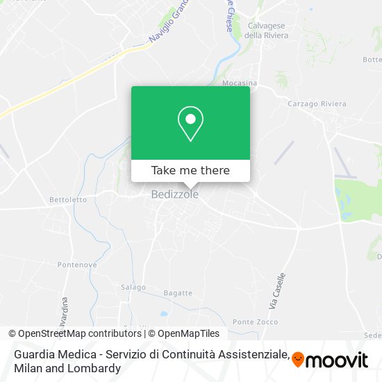 Guardia Medica - Servizio di Continuità Assistenziale map