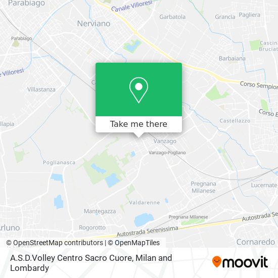 A.S.D.Volley Centro Sacro Cuore map