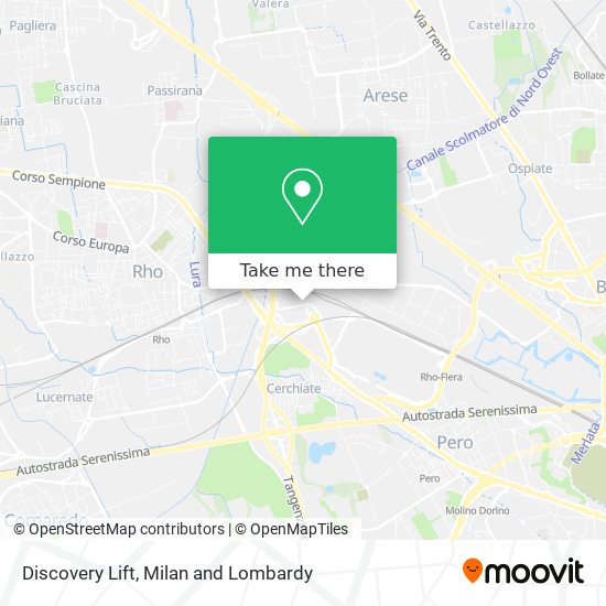 Discovery Lift map