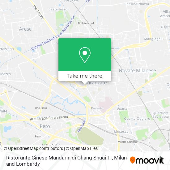 Ristorante Cinese Mandarin di Chang Shuai TI map