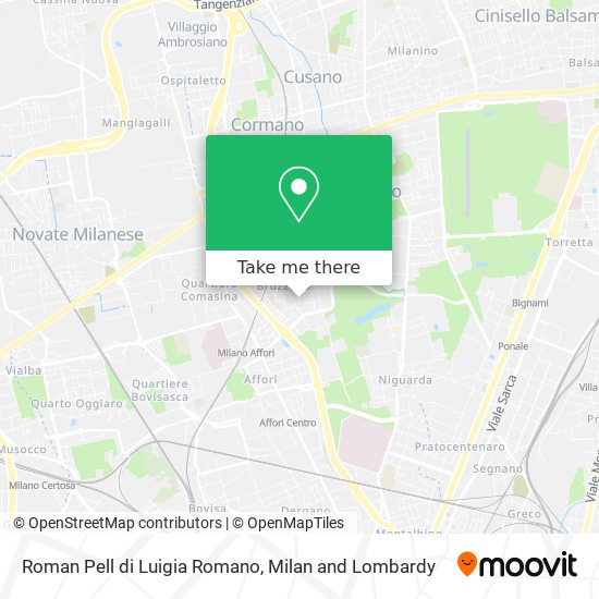 Roman Pell di Luigia Romano map