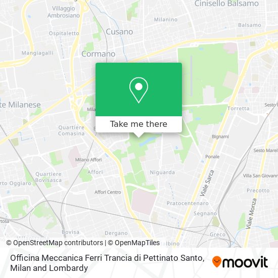 Officina Meccanica Ferri Trancia di Pettinato Santo map