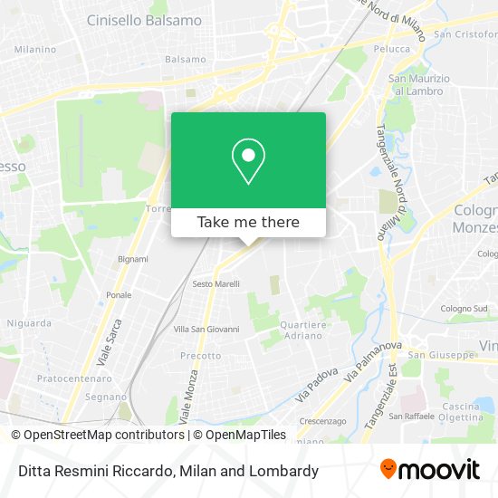 Ditta Resmini Riccardo map