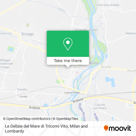 Le Delizie del Mare di Tricomi Vito map
