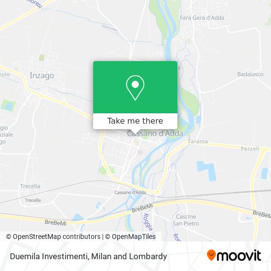 Duemila Investimenti map