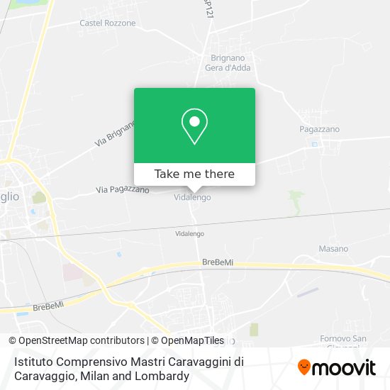 Istituto Comprensivo Mastri Caravaggini di Caravaggio map