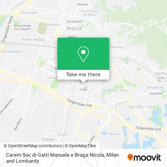 Carem Snc di Gatti Manuele e Braga Nicola map