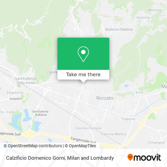 Calzificio Domenico Gorni map
