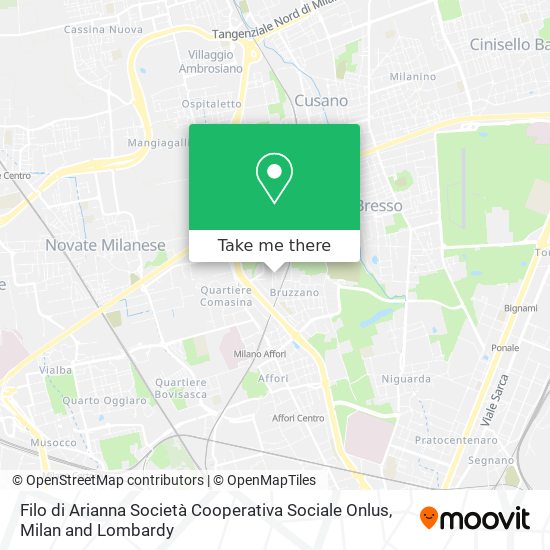 Filo di Arianna Società Cooperativa Sociale Onlus map