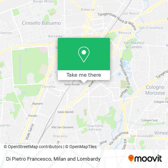 Di Pietro Francesco map