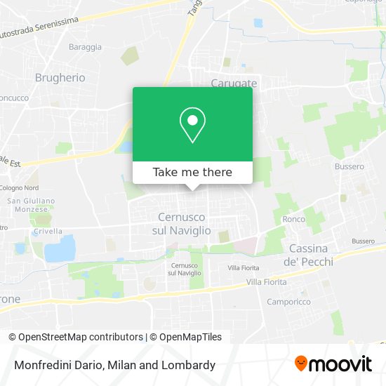 Monfredini Dario map