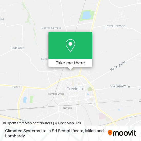 Climatec Systems Italia Srl Sempl Ificata map