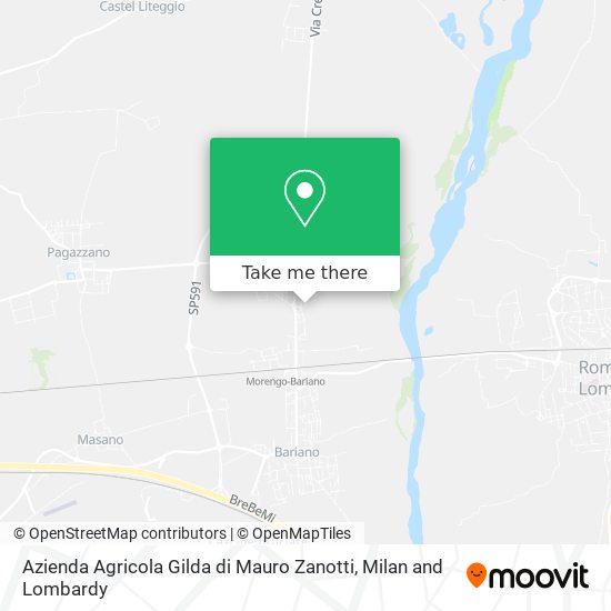 Azienda Agricola Gilda di Mauro Zanotti map