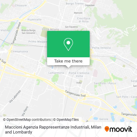 Maccioni Agenzia Rappresentanze Industriali map